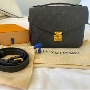 Louis Vuitton Pochette Métis: Monogram Empreinte Leather